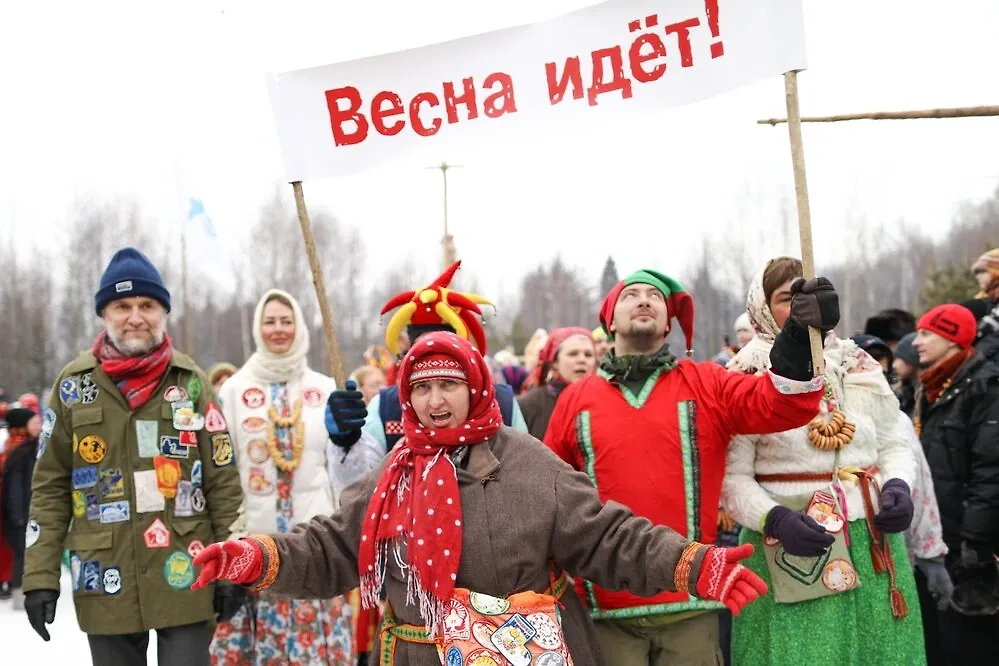 В пятый день Масленицы — айда к тёще на блины. Фото © АГН "Москва" / Кирилл Зыков