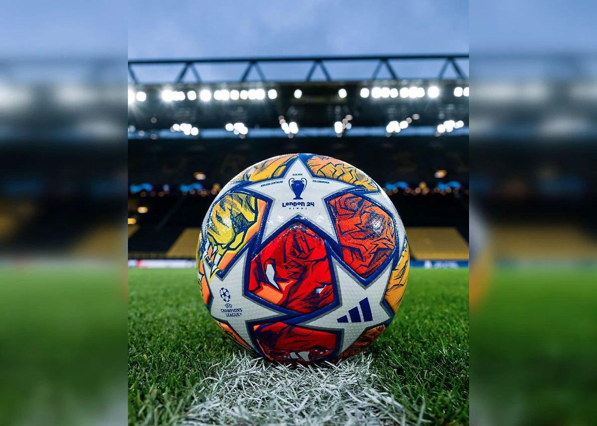 Мяч Лиги чемпионов. Обложка © X / UEFA Champions League