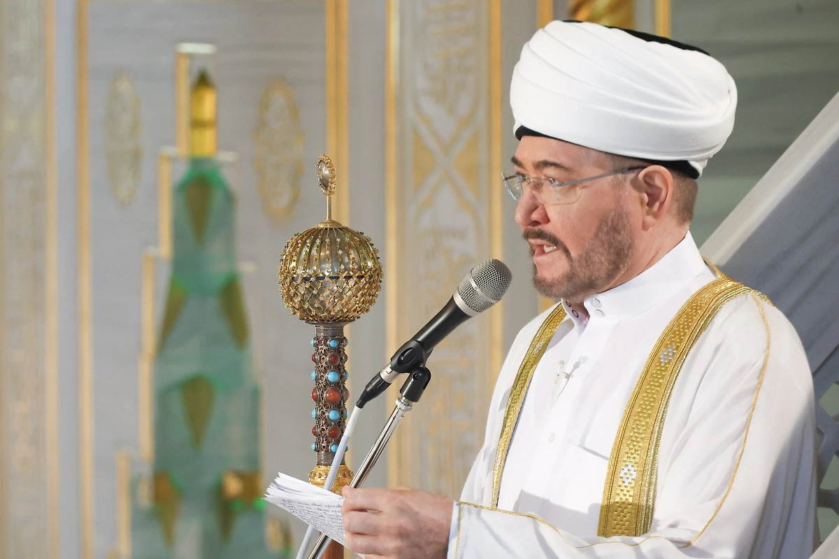 Духовный лидер мусульман России муфтий Равиль Гайнутдин. Обложка © ТАСС / Валерий Шарифулин