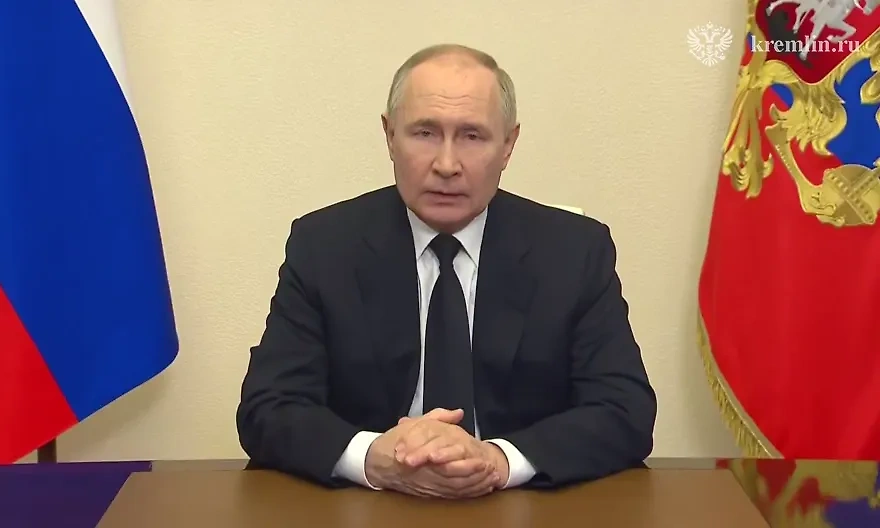 Президент РФ Владимир Путин. Обложка © Telegram / Кремль. Новости