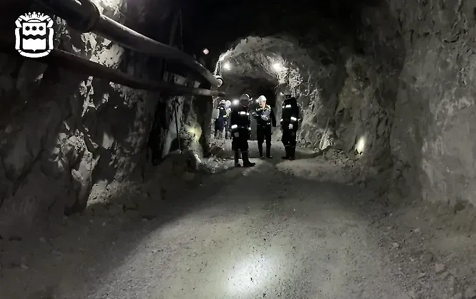 Работа спасателей на руднике "Пионер". Обложка © Telegram / Амурская область | Правительство