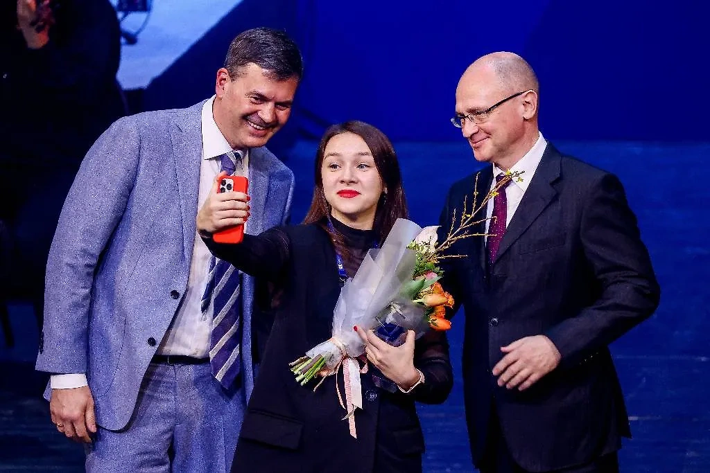 Награждение победителей конкурса управленцев "Лидеры России" в Москве. Фото © ТАСС / Артём Геодакян