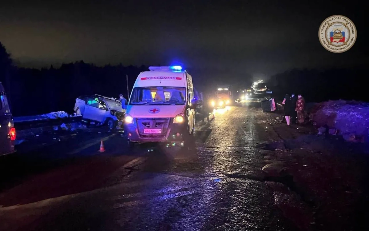 Госавтоинспекция: В Пермском крае в аварии погибли женщина и 8-летний ...