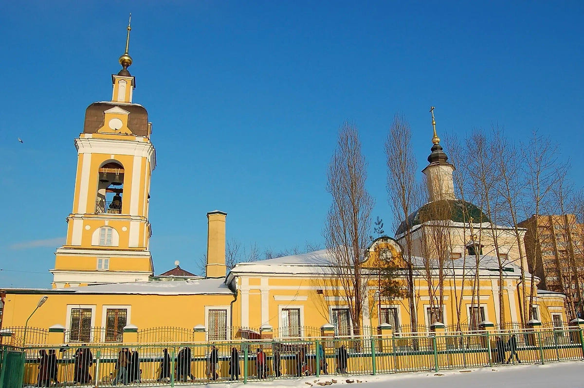 Храм Сорока Севастийских мучеников в Спасской слободе. Фото © Wikipedia / Sigwald