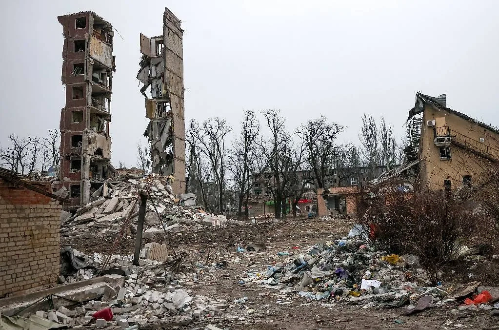 Разрушения в Авдеевке. Обложка © ТАСС / Александр Река