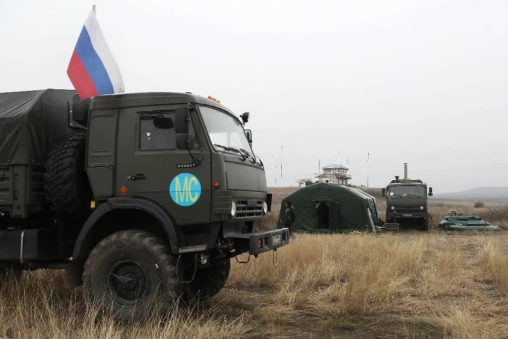 Российские пограничники в Армении. Обложка © ТАСС / Александр Рюмин