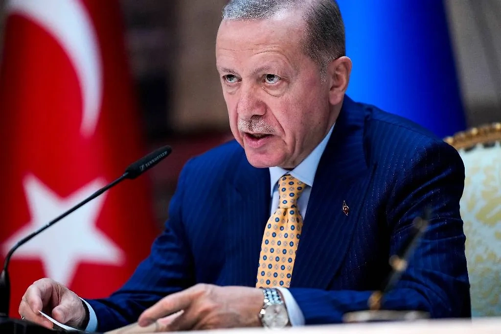 Президент Турции Реджеп Тайип Эрдоган. Обложка © ТАСС / AP Francisco Seco