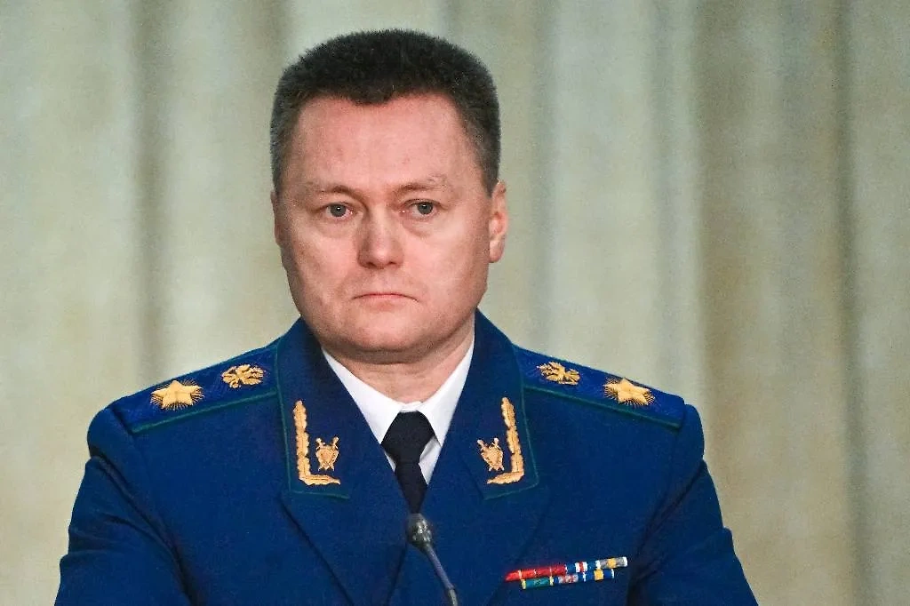 Генеральный прокурор РФ Игорь Краснов. Фото © ТАСС / POOL / Сергей Гунеев
