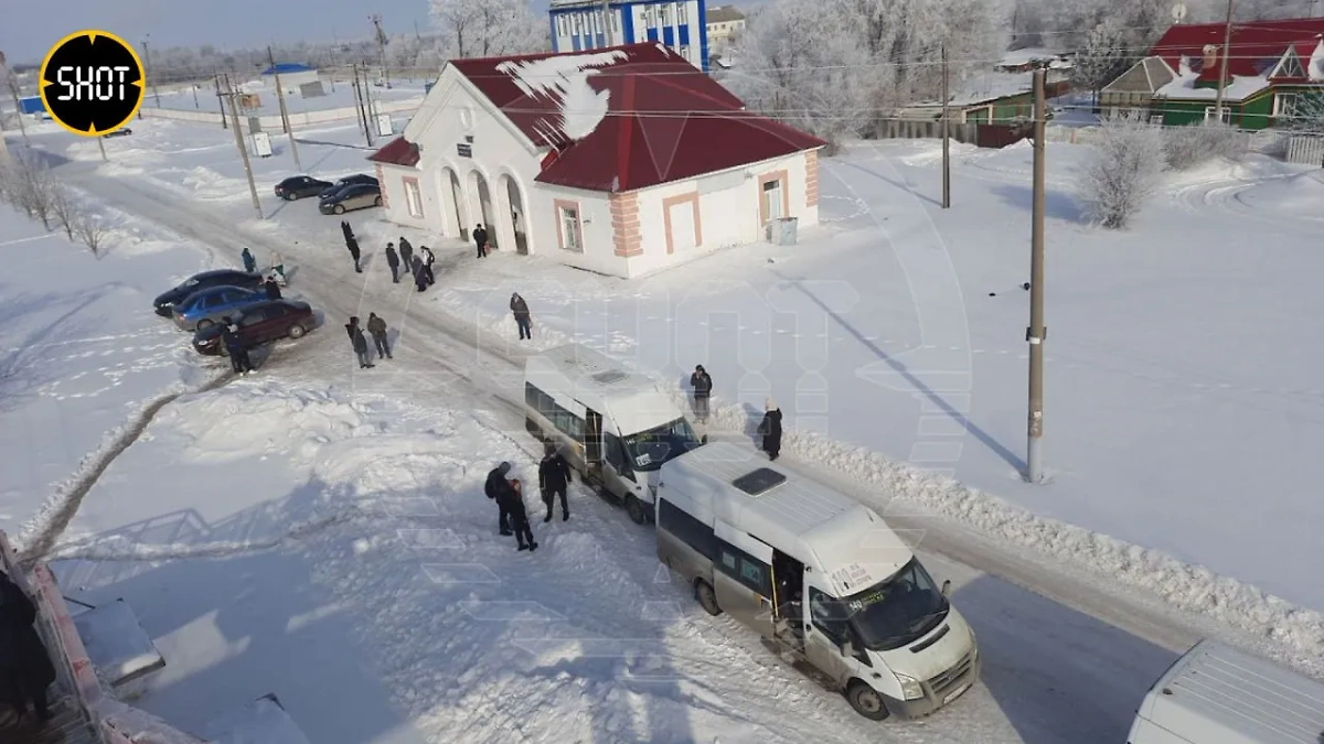 Обстановка на месте обнаружения взрывчатки в Самарской области. Фото © SHOT