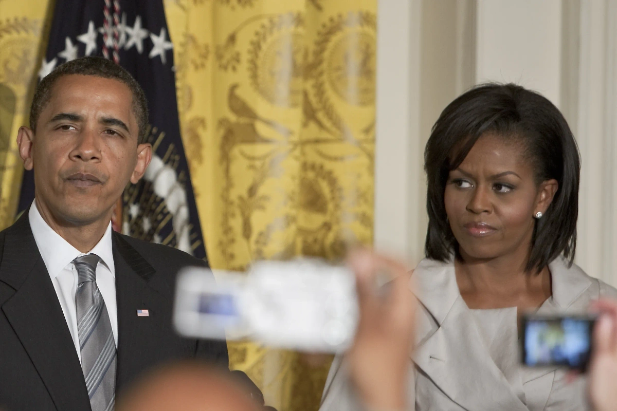 Барак и Мишель Обама. Обложка © Shutterstock