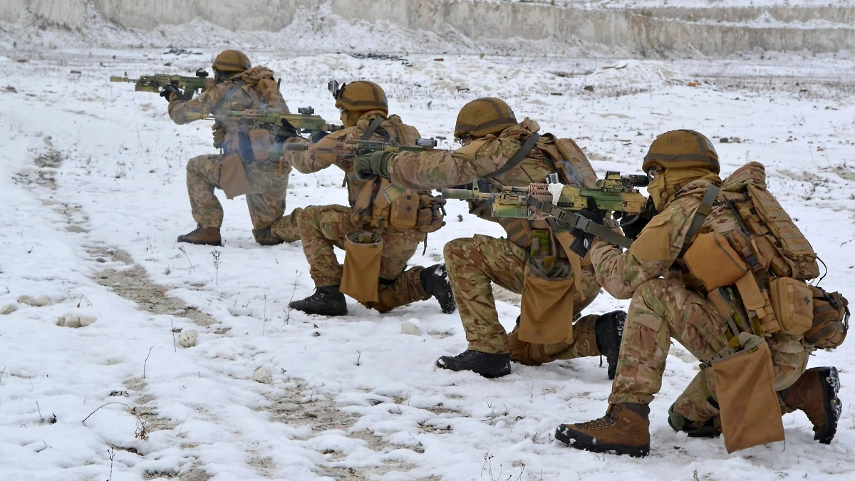 Тренировка украинских сотрудников ССО. Фото © Wikipedia