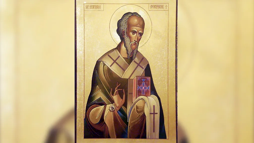 Икона с изображением святителя Порфирия, архиепископа Газского. Фото © Азбука веры