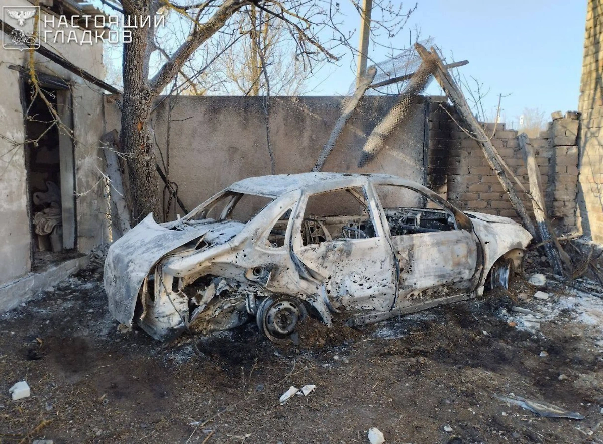 Последствия атаки ВСУ на Белгородскую область. Обложка © Telegram / Настоящий Гладков