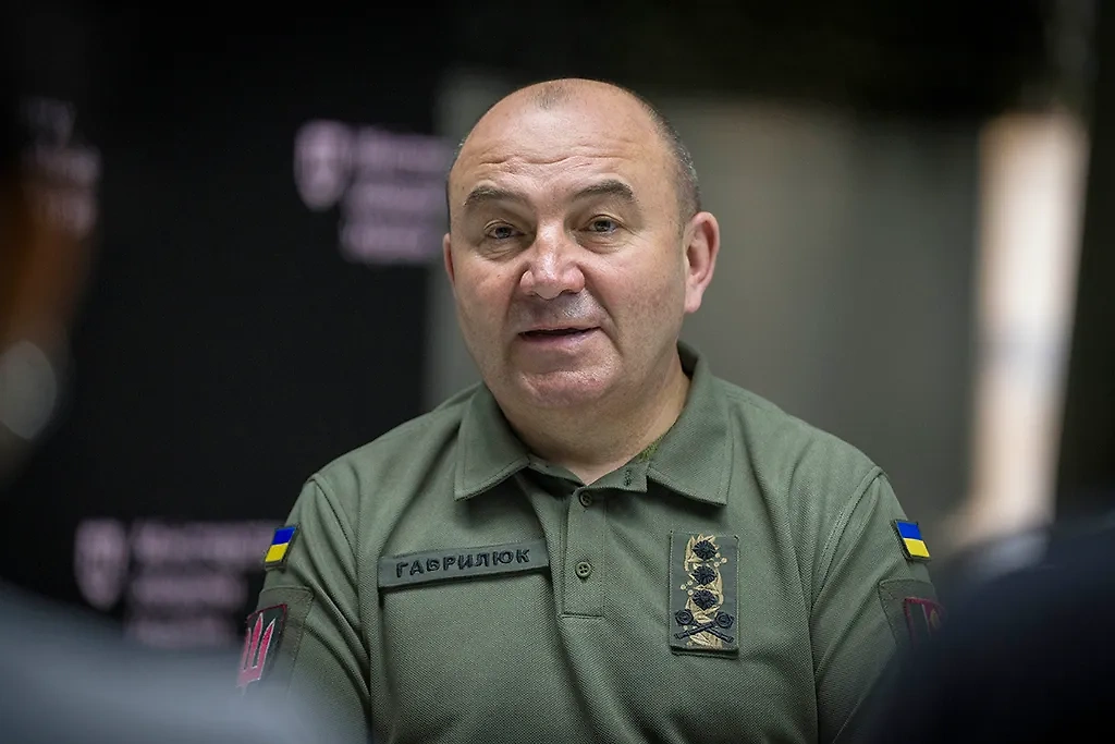 Замминистра обороны Украины Иван Гаврилюк. Обложка © ТАСС / AP / Efrem Lukatsky