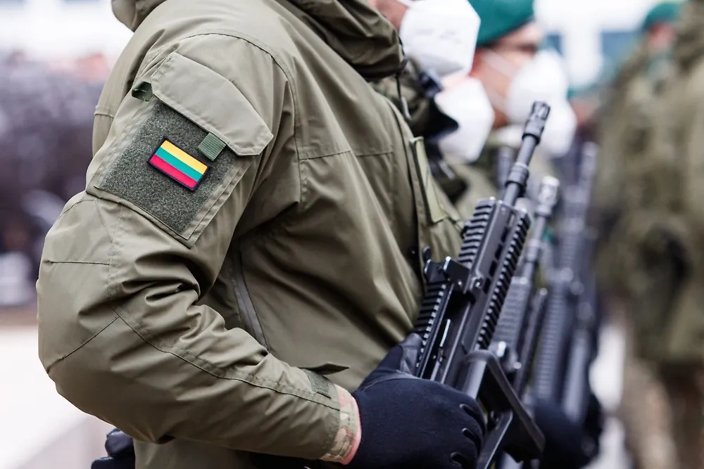 Военнослужащий Литвы. Обложка © Shutterstock /  FOTODOM / Rokas Tenys