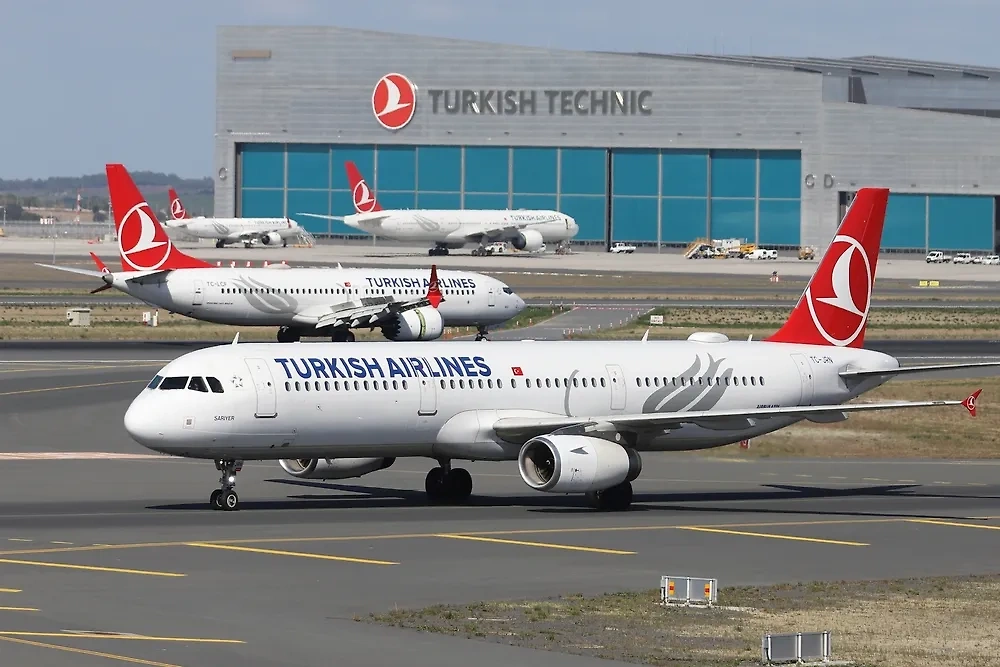 Самолёты авиакомпании Turkish Airlines. Обложка © Shutterstock / FOTODOM / EvrenKalinbacak