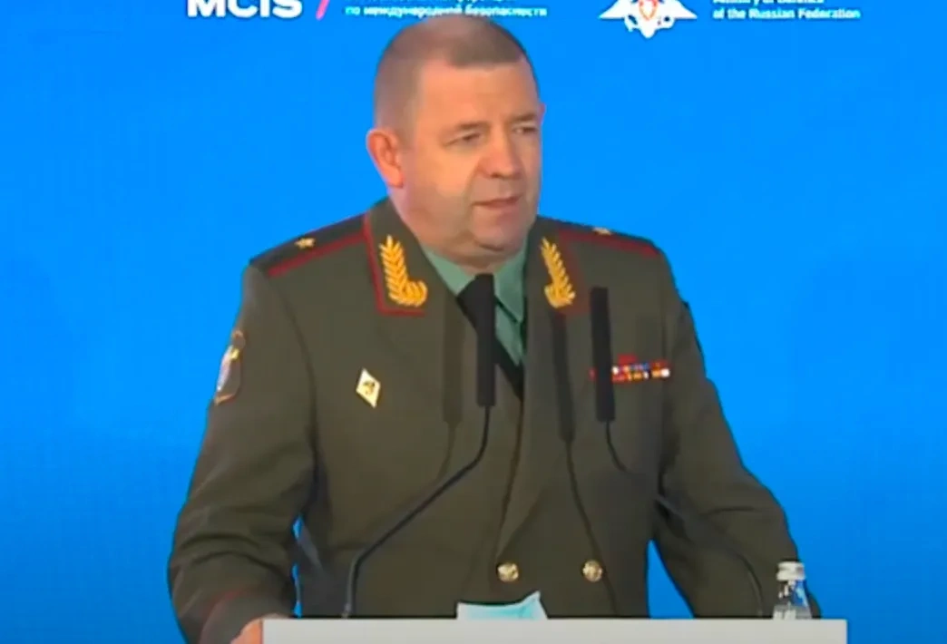 Заместитель начальника Главного оперативного управления Генерального штаба Вооружённых Сил РФ Ярослав Москалик. Фото © Пресс-служба Минобороны РФ