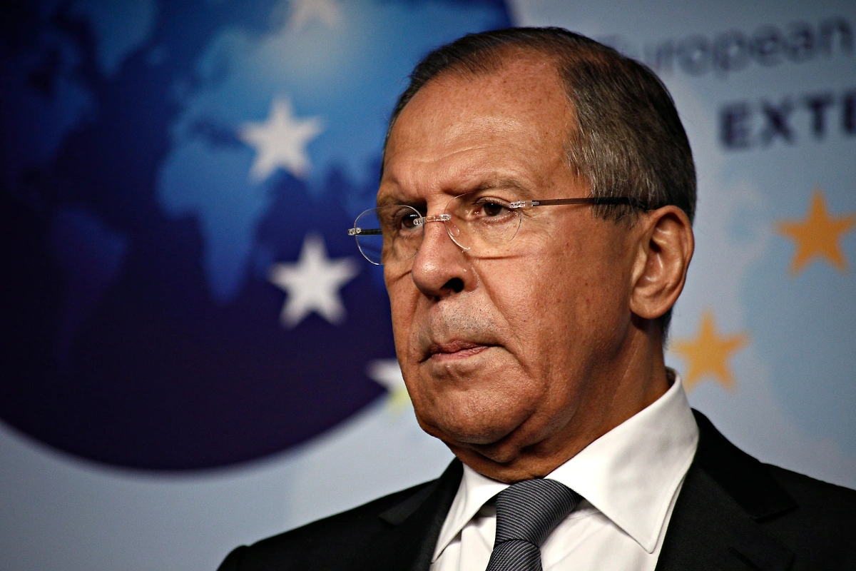 Министр иностранных дел РФ Сергей Лавров. Обложка © Shutterstock / FOTODOM / Alexandros Michailidis