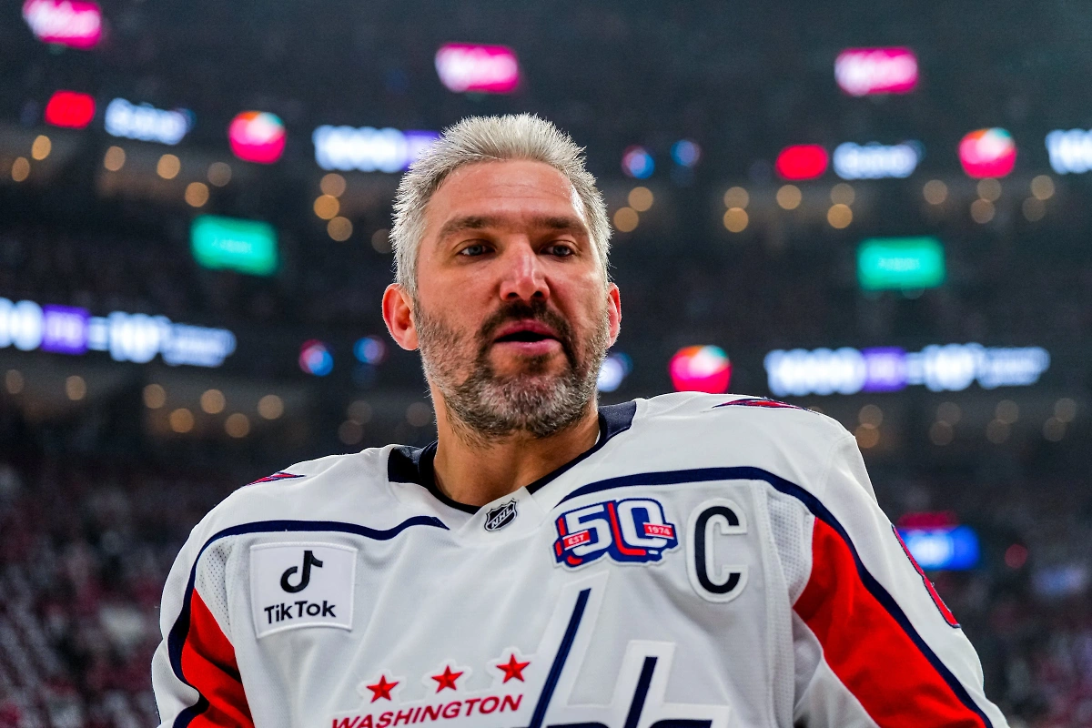 Александр Овечкин. Обложка © Х / Washington Capitals