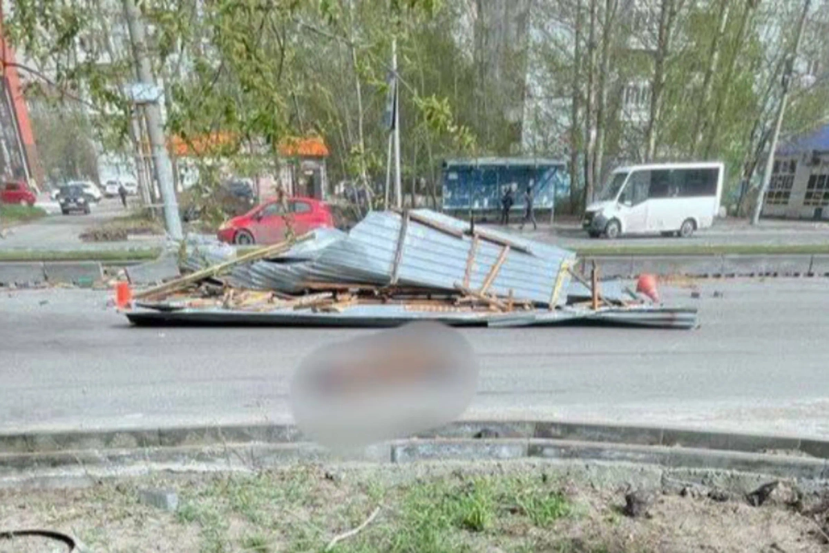 В Омске мужчина упал с крыши вместе с листом профнастила. Обложка © Прокуратура Омской области
