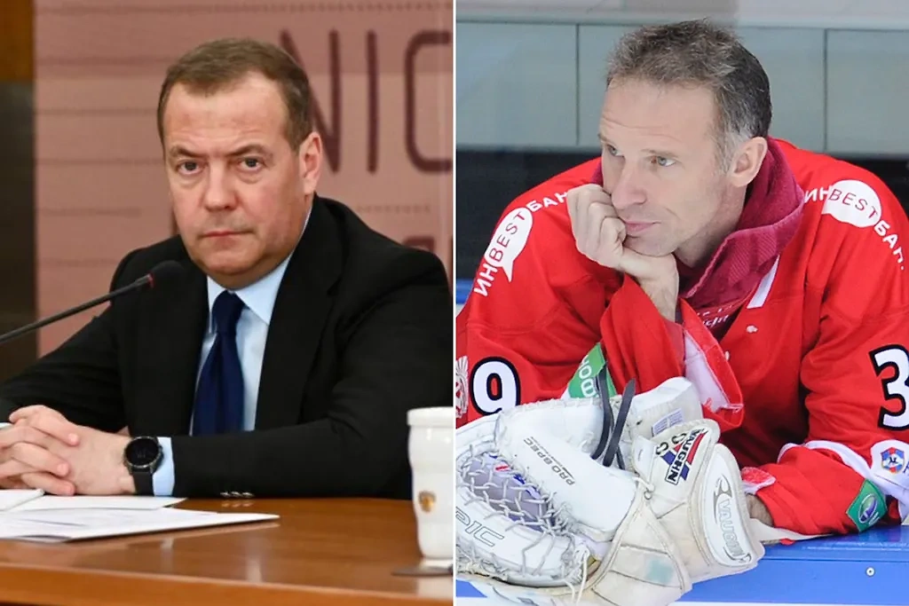 Дмитрий Медведев, Доминик Гашек. Обложка © Life.ru, © TACC / Алексей Филиппов