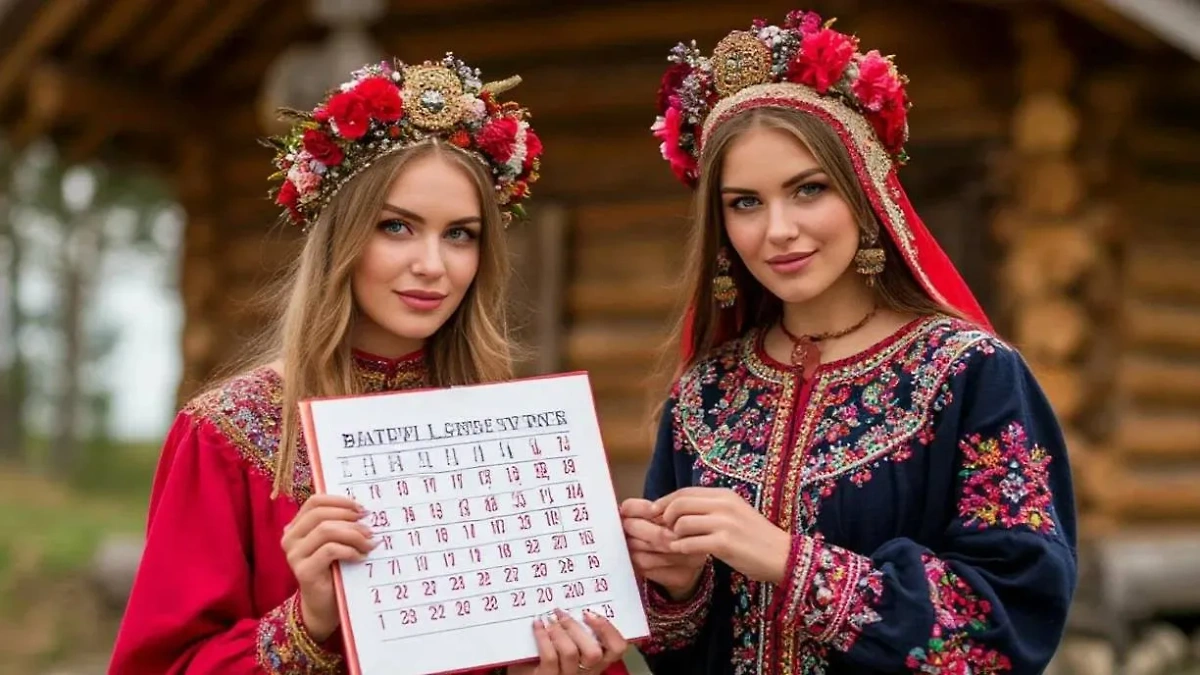 Славянский месяц длиною в 40 дней: особенности древнего календаря. Фото © «Шедеврум»