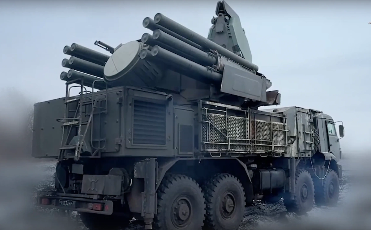 ЗРПК «Панцирь-С1». Обложка © VK / Минобороны РФ