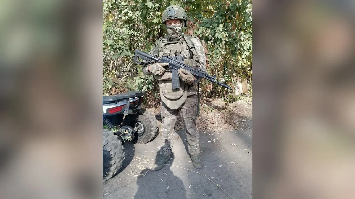 Курганский пристав с позывным Отец. Обложка © VK / УФССП России по Курганской области