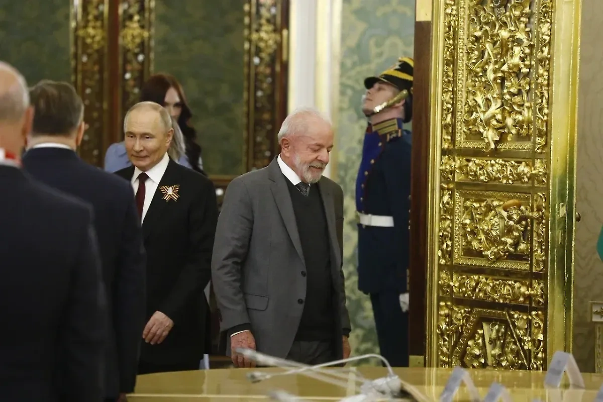 Владимир Путин и Лула да Силва. Фото © Life.ru