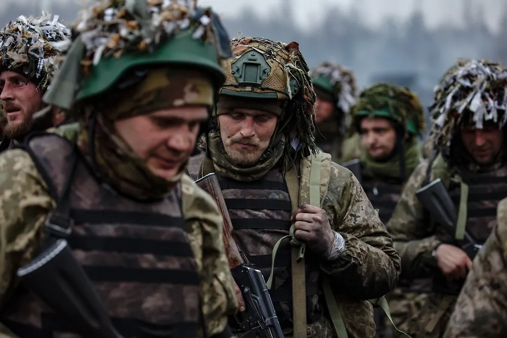 Украинские военнослужащие. Обложка © Shutterstock / FOTODOM / Dmytro Larin