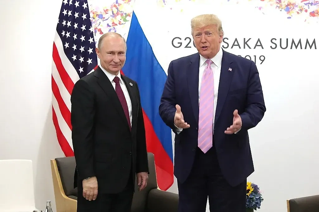 Владимир Путин и Дональд Трамп. Обложка © kremlin.ru