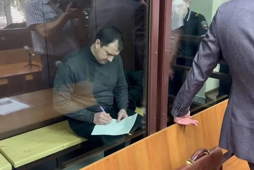 Алексей Сафонов в зале суда. Обложка © Life.ru