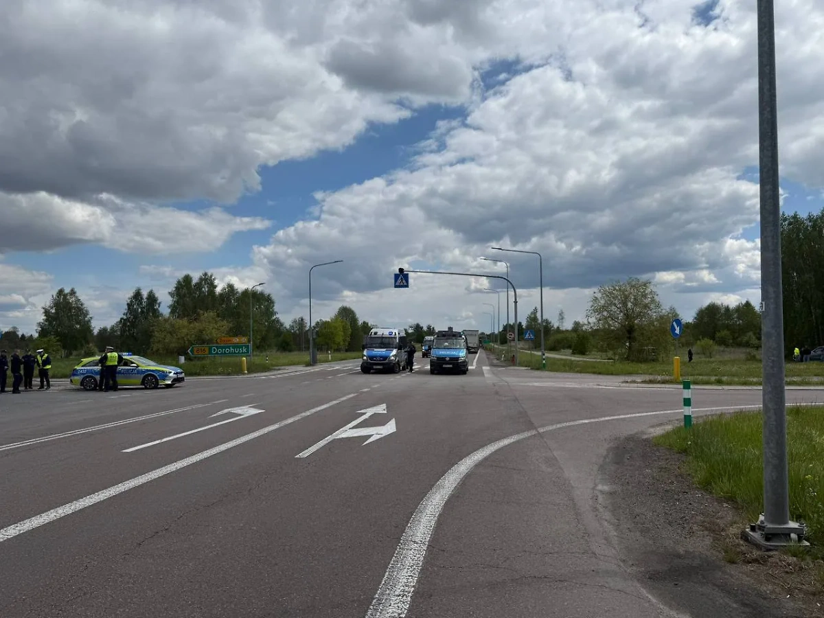 В Польше перевозчики устроили блокаду на границе с Украиной. Обложка © X / meklerrafal