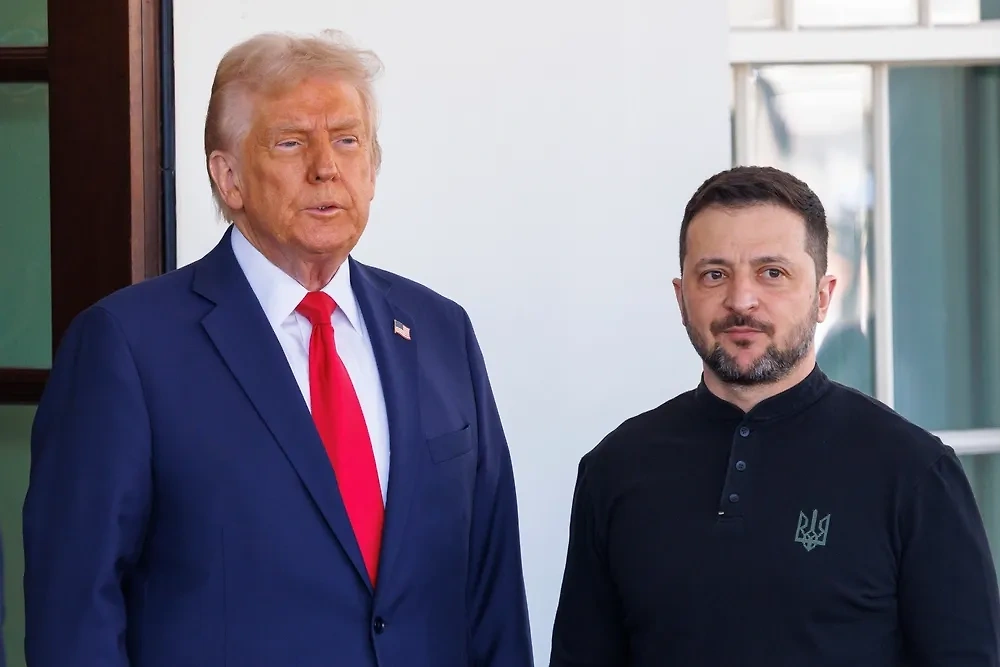 Дональд Трамп и Владимир Зеленский. Обложка © Shutterstock / FOTODOM / Joshua Sukoff