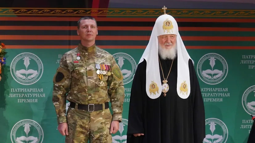 Дмитрий Филиппов и патриарх Кирилл. Обложка © foto.patriarchia.ru / Сергей Власов