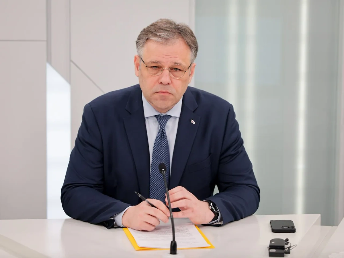 Посол по особым поручениям МИД России Родион Мирошник. Обложка © Telegram /  РОДИОН_МИРОШНИК