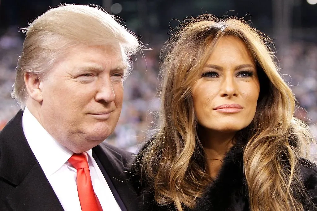 Дональд и Мелания Трамп. Обложка © Shutterstock / FOTODOM / Alexandros Michailidis