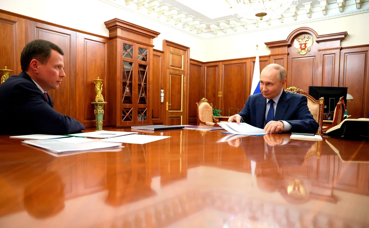 Встреча Владимира Путина с Сергеем Куликовым. Обложка © kremlin.ru 