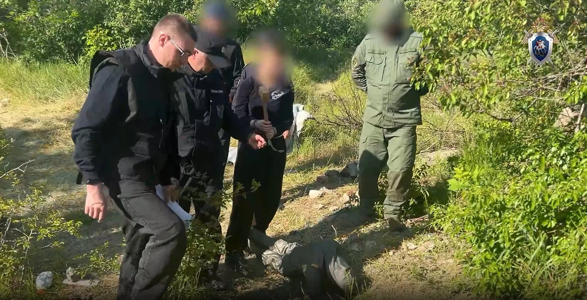 Школьница на месте преступления. Обложка © Telegram / Следком Запорожской области