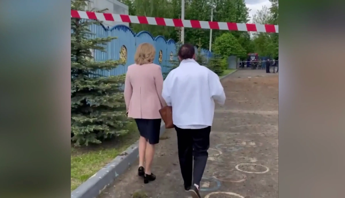 Фото © Telegram/Евгения Хрусталева | Глава Домодедово