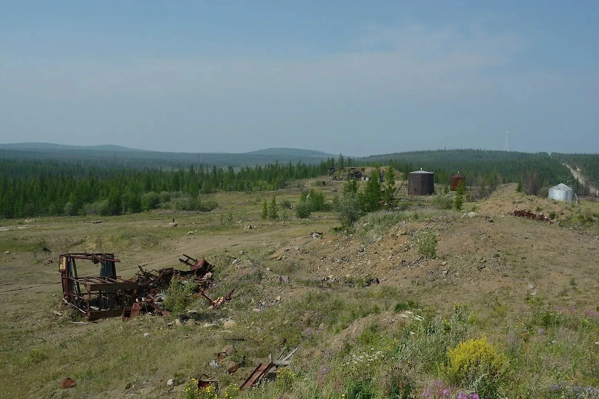 Елюю Чёркёчюёк, или Долина смерти, находится в долине реки Вилюй. Фото © Wikipedia / Staselnik