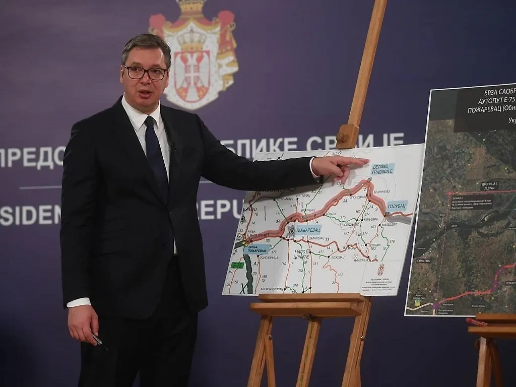 Президент Сербии Александр Вучич. Обложка © Х / avucic