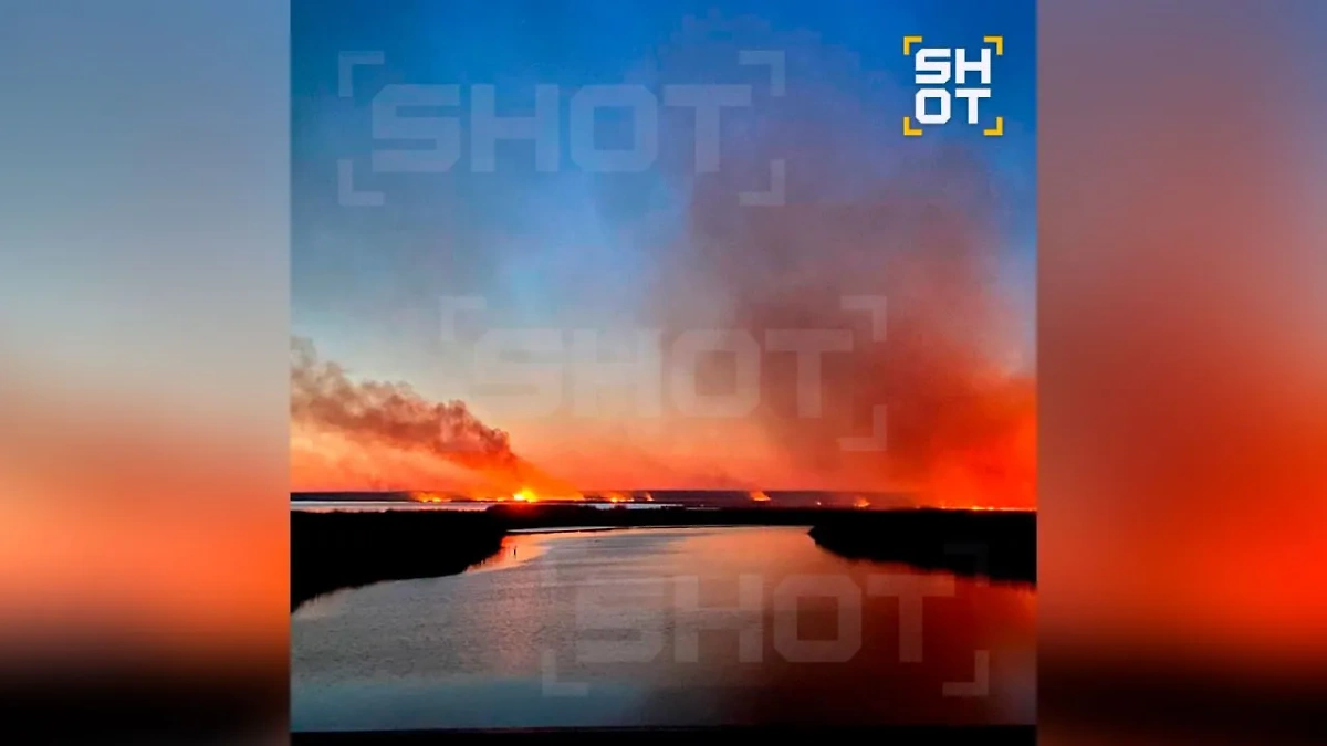 Пожар в Краснодарском крае. Фото © SHOT