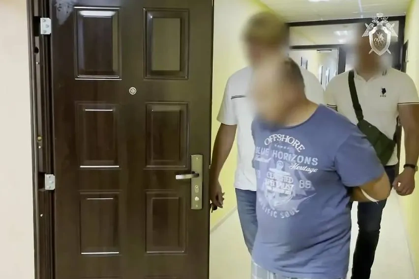 Убивший 15-летнюю школьницу из Разумного в Следственном комитете. Обложка © Telegram / Белгород Следком
