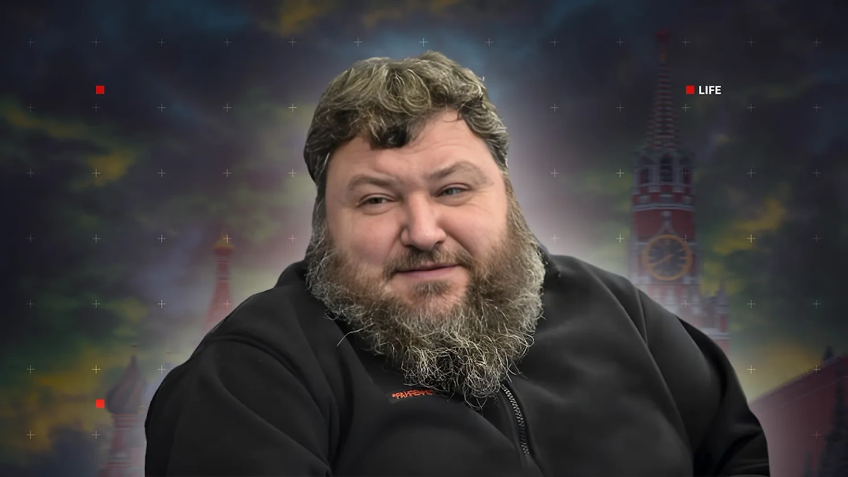 Один из бывших командиров добробата «Айдар»* и учёный-эколог Евгений Дикий. Коллаж © Life.ru. Обложка © Telegram / Politnavigator, © Shutterstock / FOTODOM / Skreidzeleu