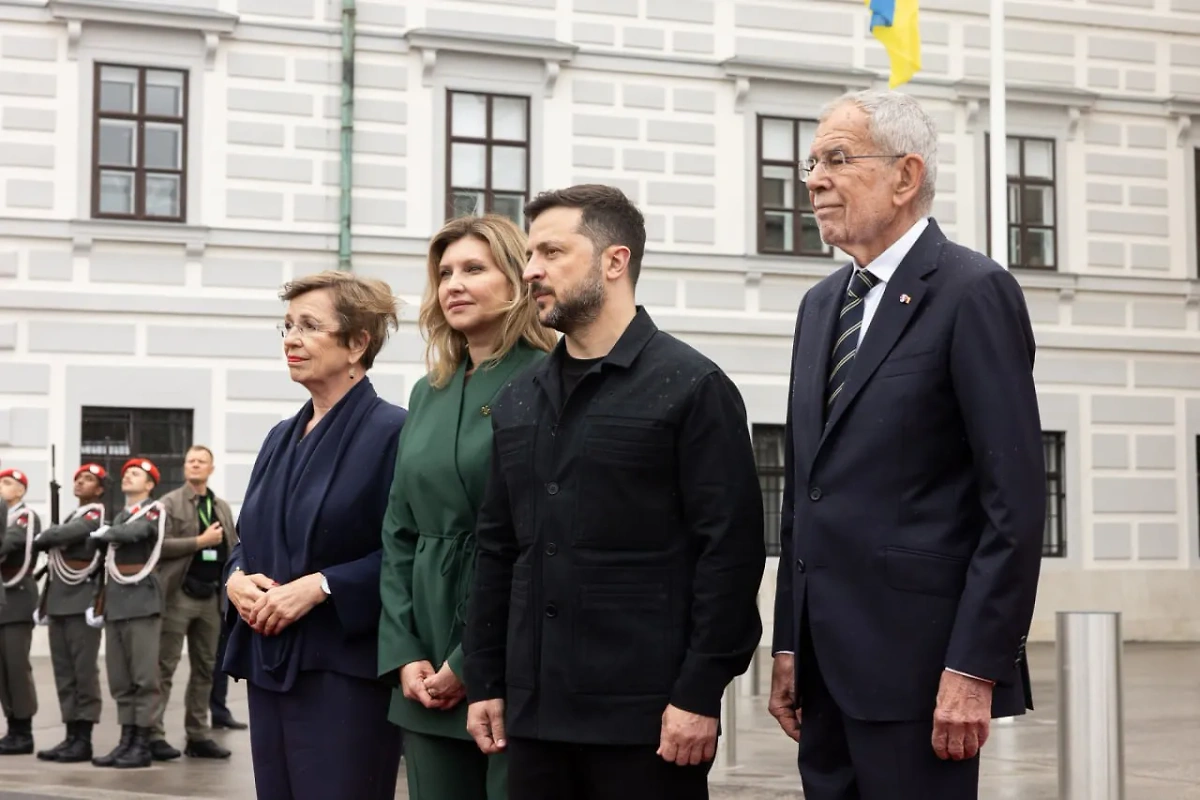 Зеленский в Австрии. Обложка © kmu.gov.ua