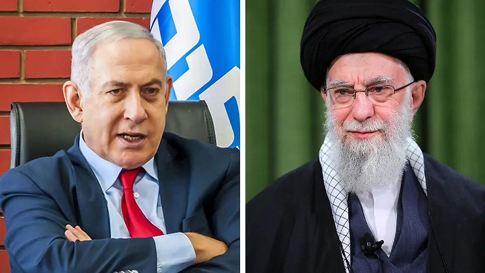 Биньямин Нетаньяху, Али Хаменеи. Обложка © Shutterstock / FOTODOM / Roman Yanushevsky, © Wikipedia / Khamenei.ir