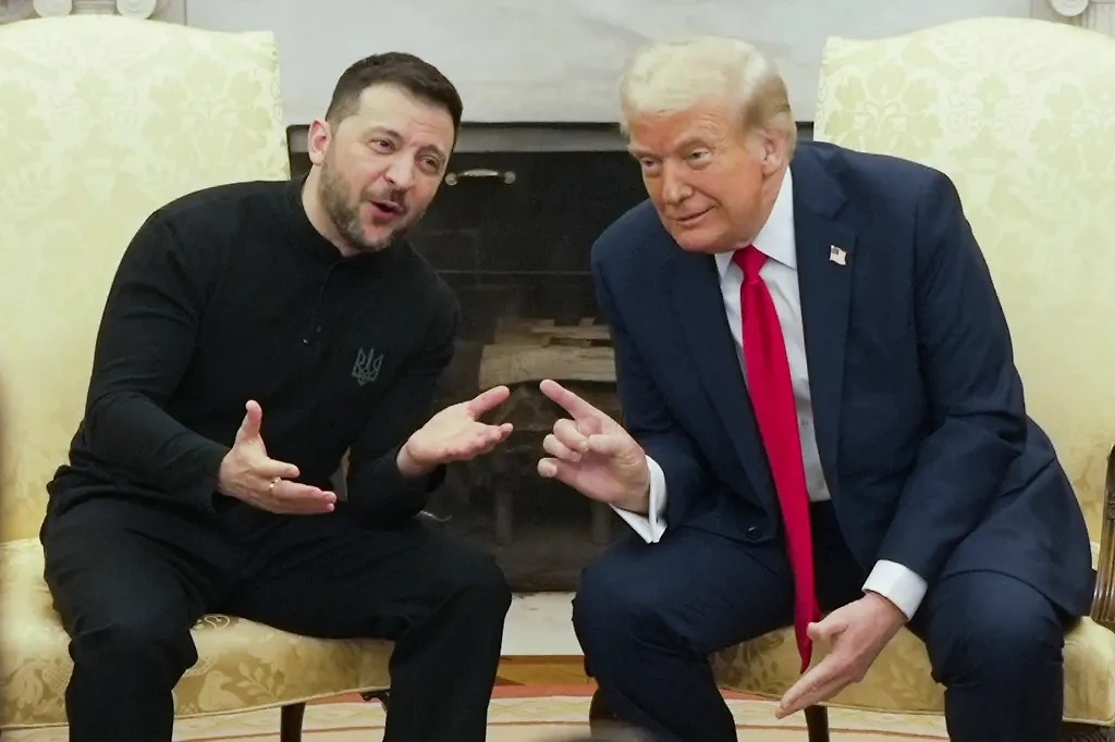 Владимир Зеленский и Дональд Трамп. Обложка © ТАСС / АР 