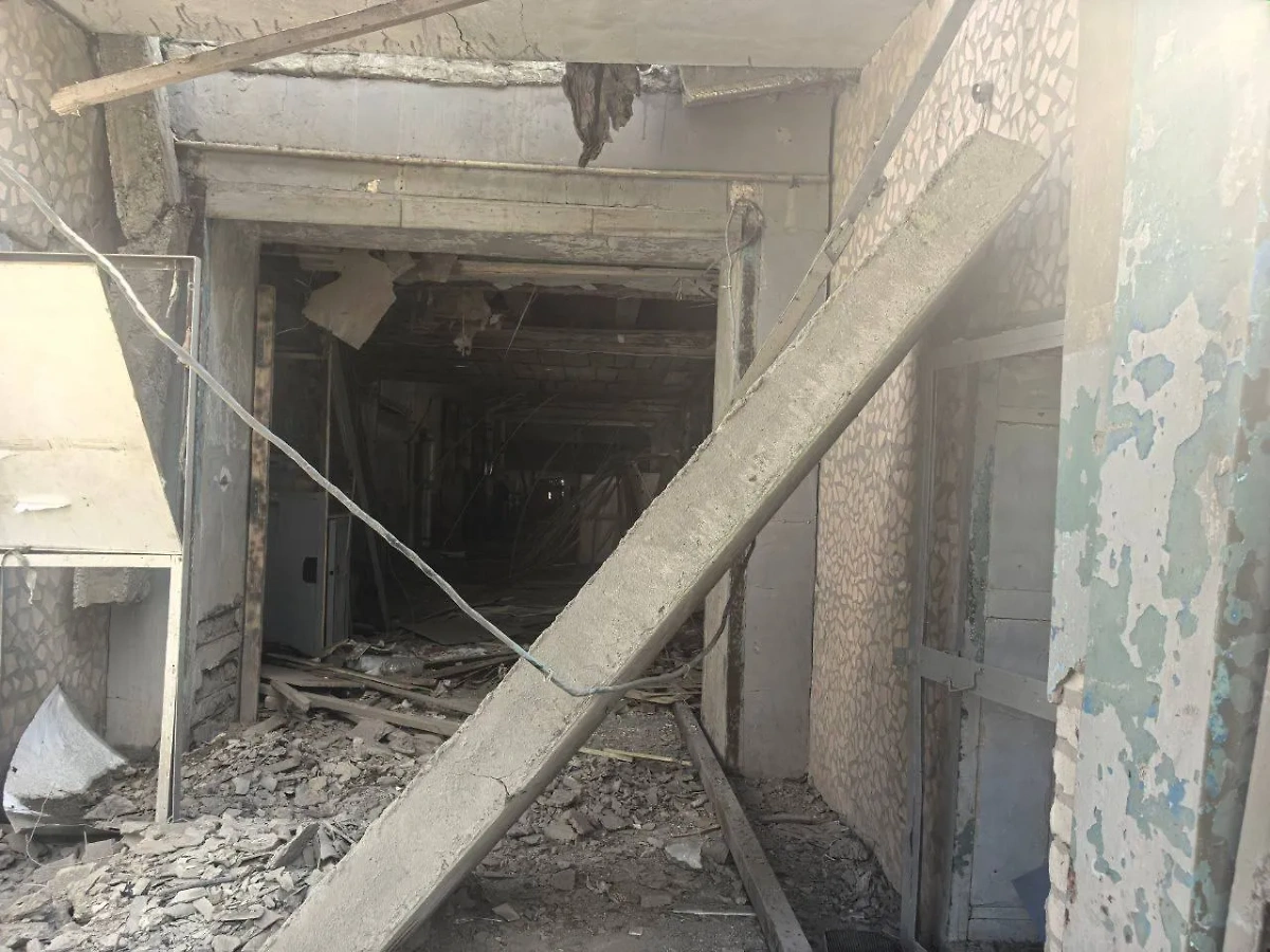 Последствия удара ВСУ по Краснодону. Фото © Telegram / Леонид Пасечник