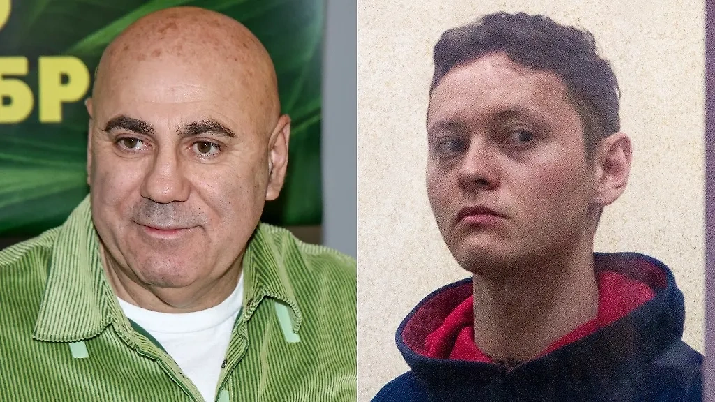 Иосиф Пригожин и певец Шарлот. Обложка ©  ТАСС / Михаил Терещенко, Альберт Дзень